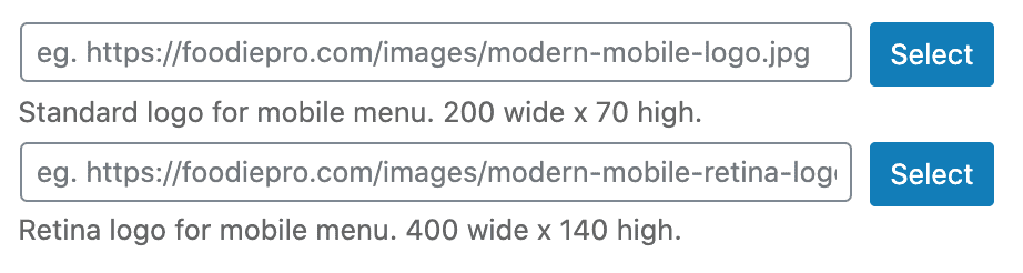 feast settings for mobile logo